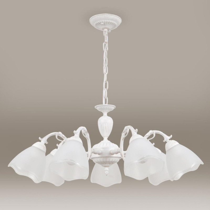 Люстра 74 см Citilux Латур CL413270 белый/золото