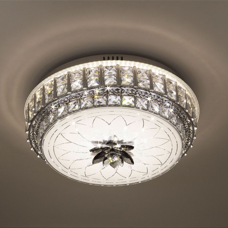 Светильник 40*40*16- см, *LED*72W, 2700-6500КK, LED4U 1160-400 CR, Хром