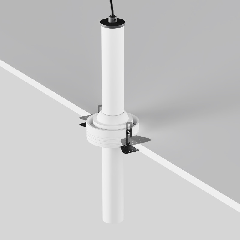 Встраиваемый светильник 3*3*31,6 см, LED, 7W, 3000К, Maytoni Technical Focus T C140TRS-L300-7W3K-W белый