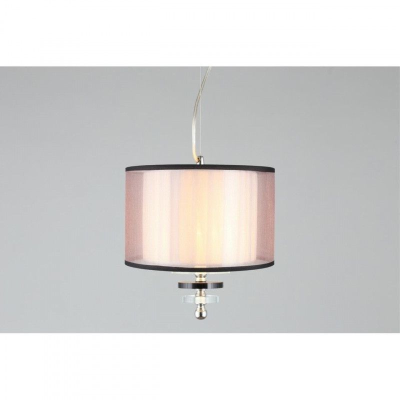 Подвесной светильник 25*50-130 см, 1*E14, 40W, Aployt FLORET APL.703.06.01, хром
