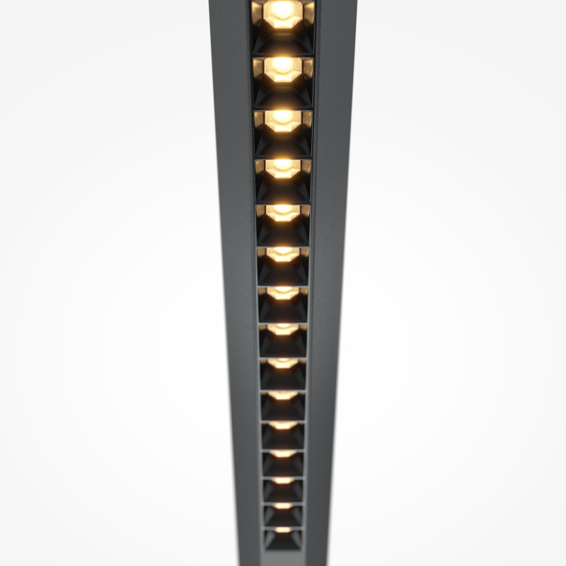 Подвесной светильник 120*4*314 см, LED, 40W, 3000К, Maytoni Motion MOD276PL-L40B3K черный