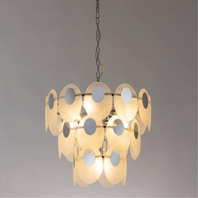 Светильник подвесной 52*46 см, 7*E14 хром Arte lamp Rosabella A4067LM-7CC