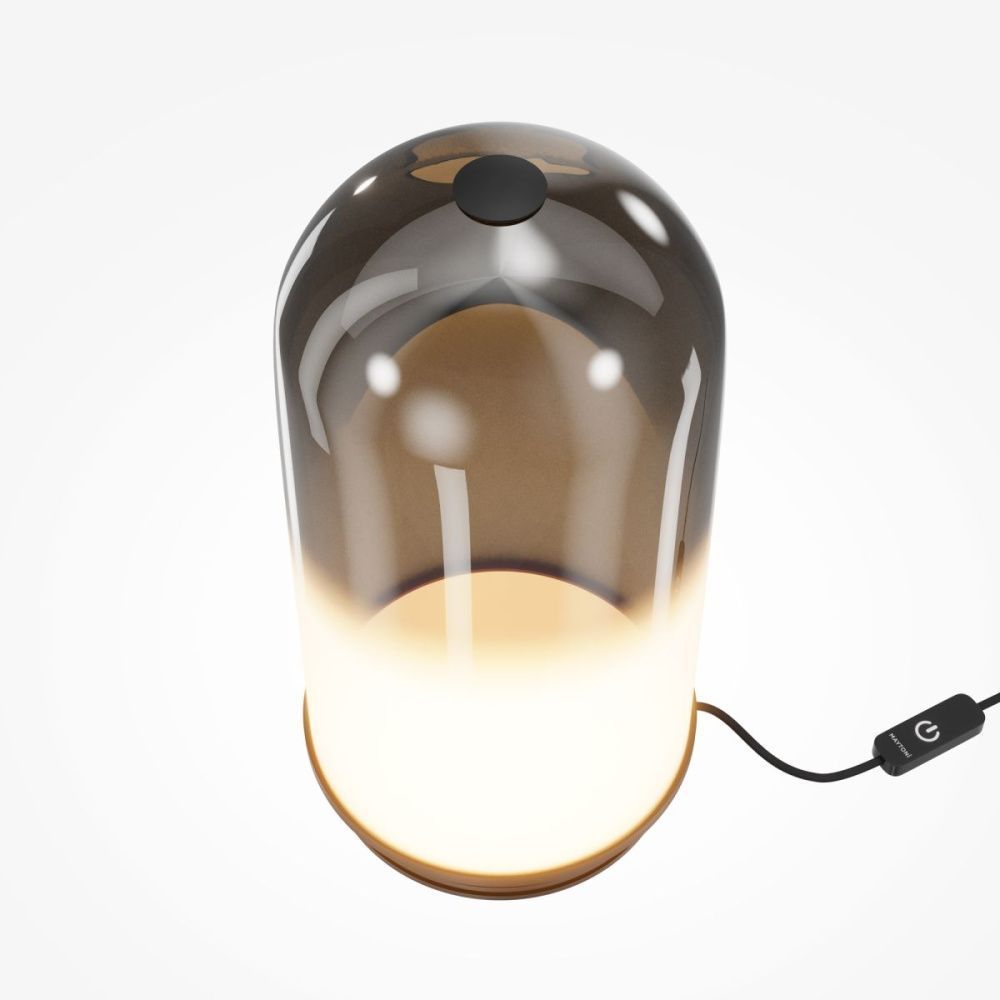 Настольная лампа 30 см, 8W, 3000K, Maytoni Fable MOD488TL-L8B3K, черный