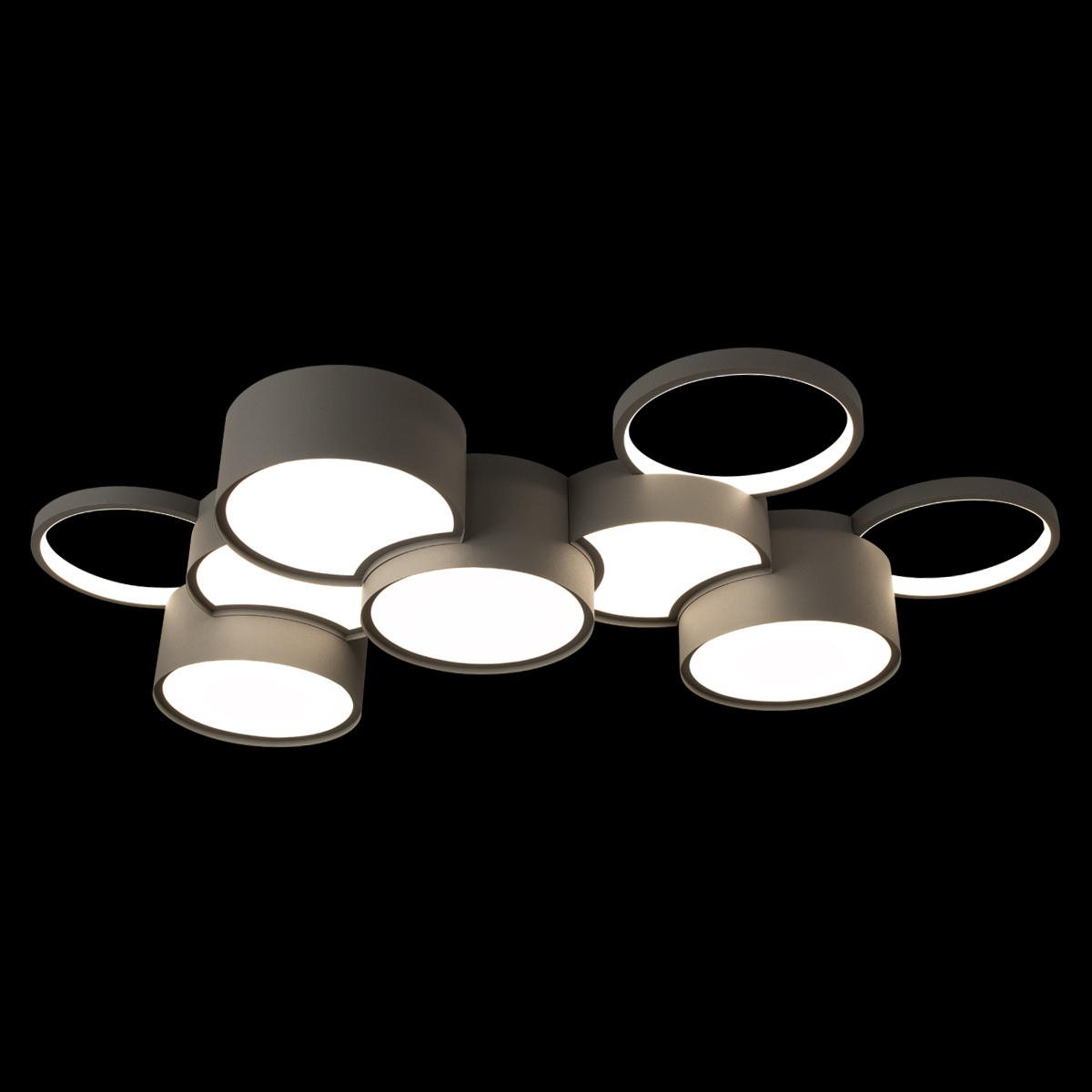 Светильник 103 см, 63W, 4000K, Loft It Pin 10317/9 Grey, серый