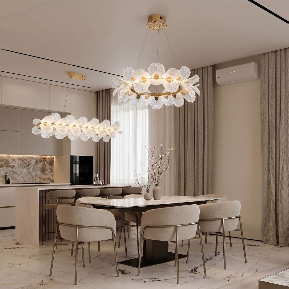 Люстра *80*24-140 см, *LED*63W, 3000-6000K, MODELIGHT  MDL.89092.800HC GD, Золото