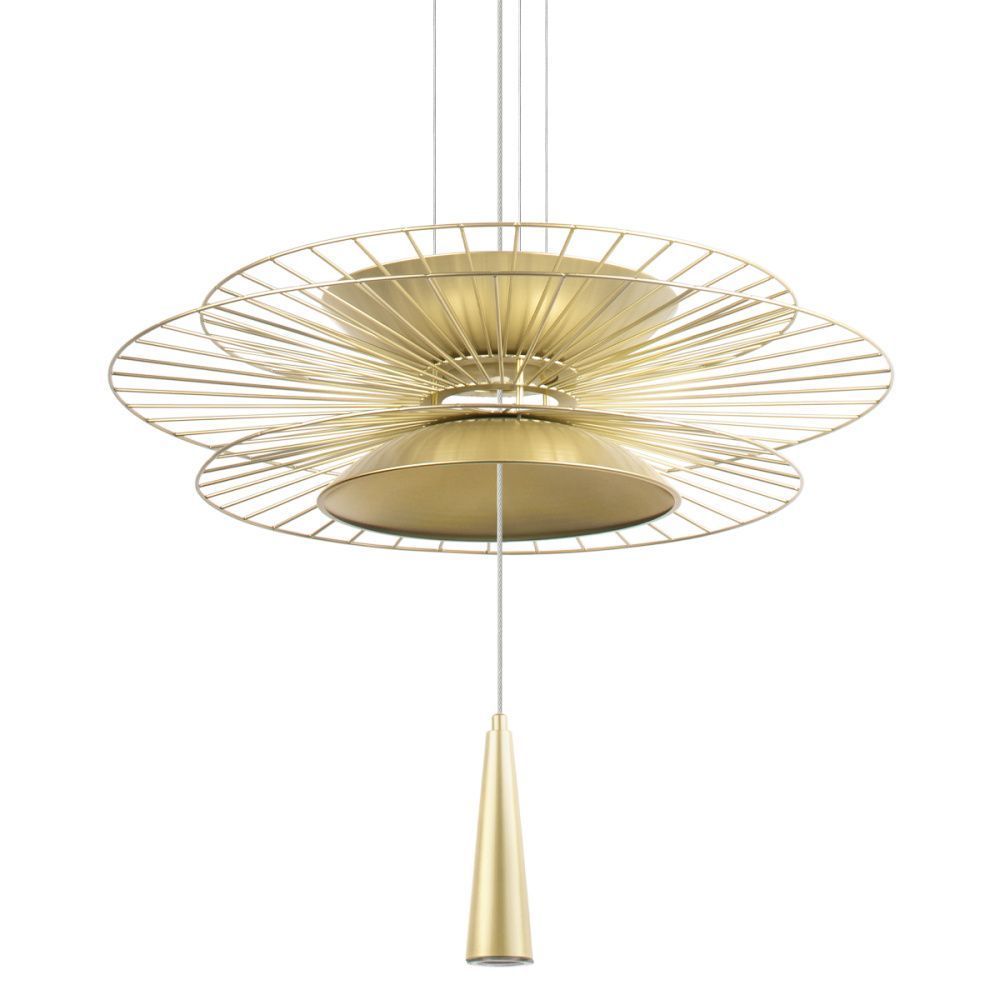Подвесной светильник *60*100 см, 1*GU10*40W, Loft It Star 10141B/600 Gold, Золотой