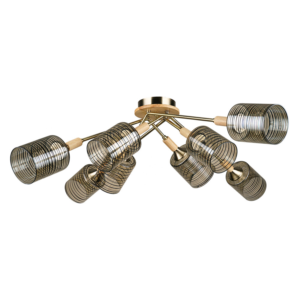 Люстра 26*96 см, 8*E27, 60W, Arte Lamp Maria A4536PL-8AB, Античная Бронза