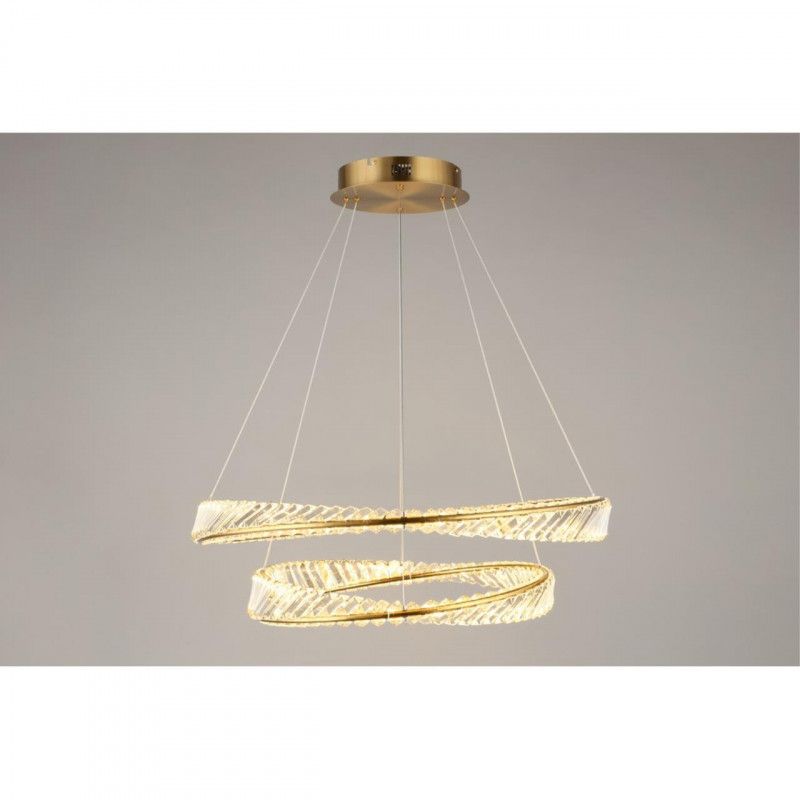 Каскадная люстра 80*50-130 см 65W, 3000K, Aployt Olimp APL.045.03.65, бронзовый