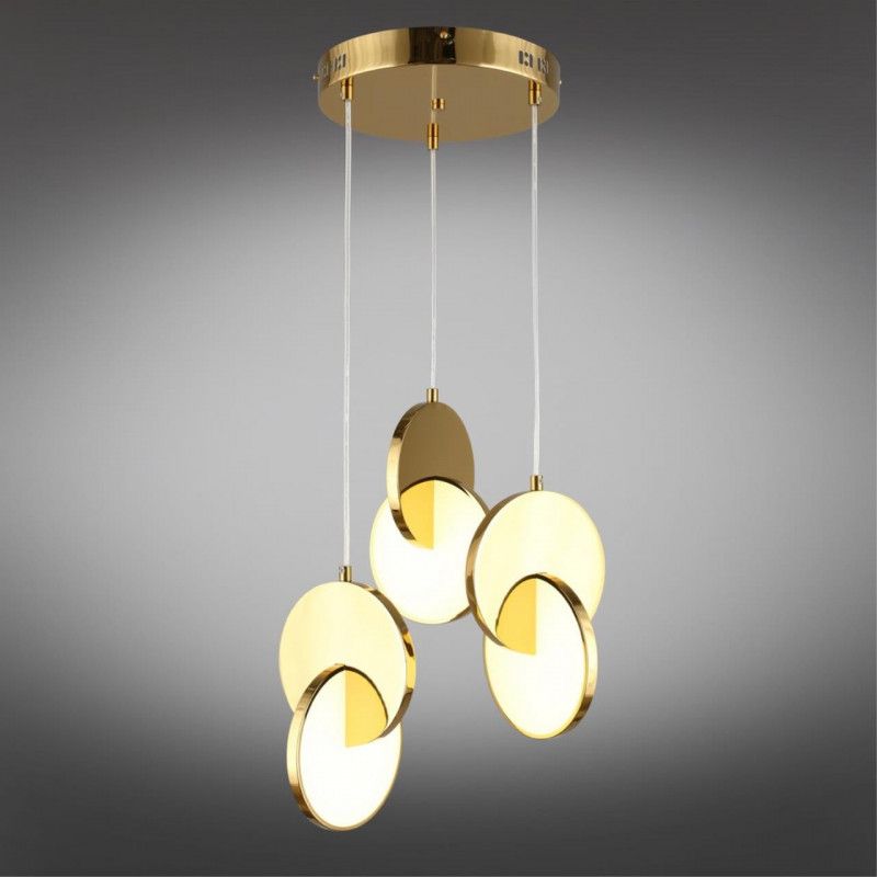 Каскадная люстра 40*60-140 см 24W, 4000K, Aployt Mila APL.044.16.24, золотой