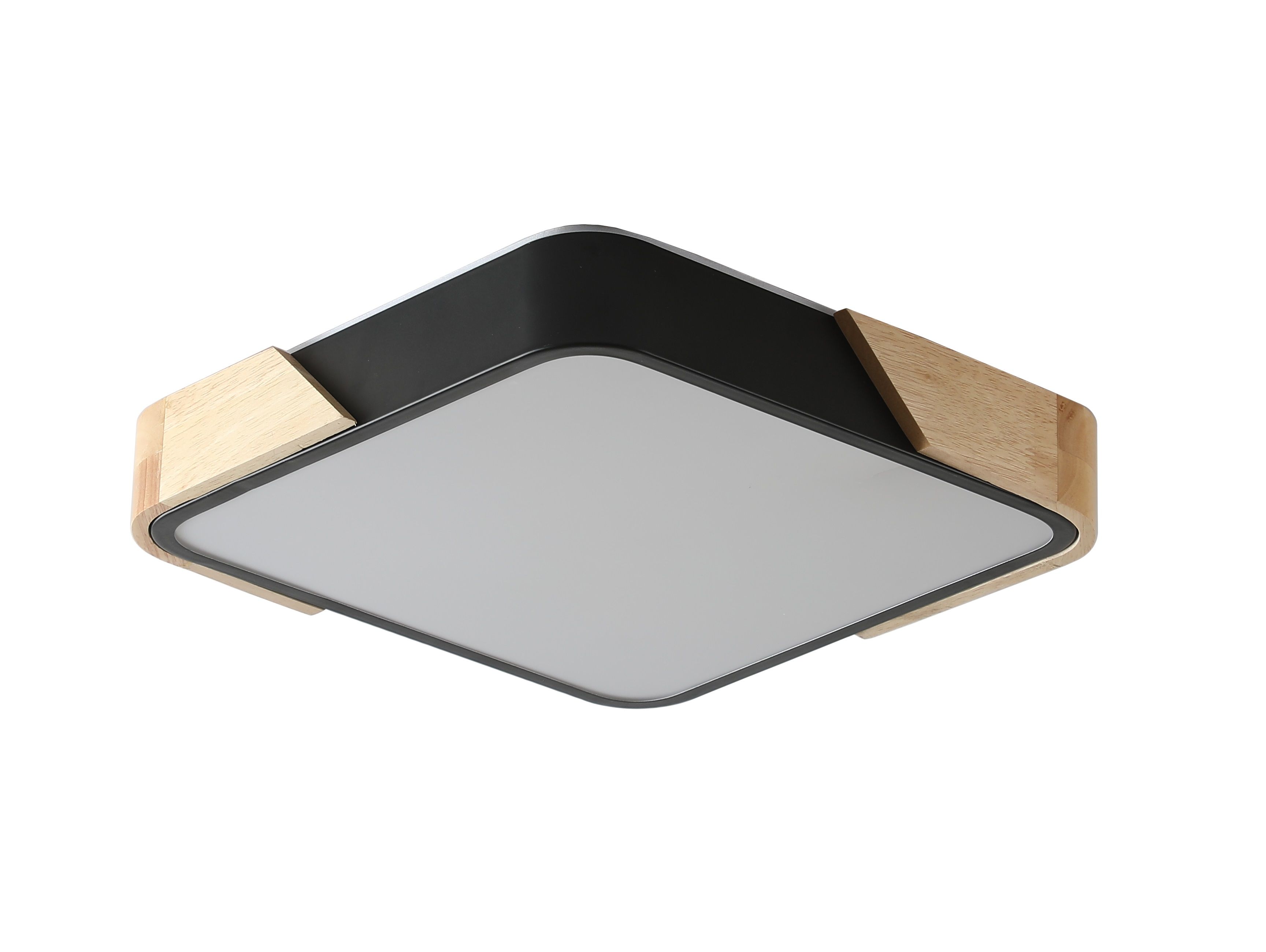 Светильник 30*30*5 см, LED 24W 4000K чёрный Zortes Alberro ZRS.01281.24