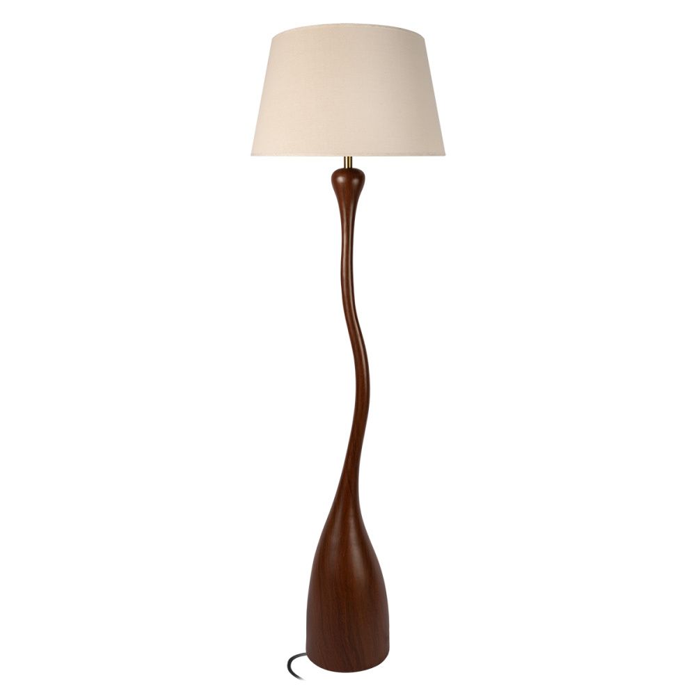 Торшер 170 см, Loft IT Ariadne 10571F Brown, коричневый-бежевый