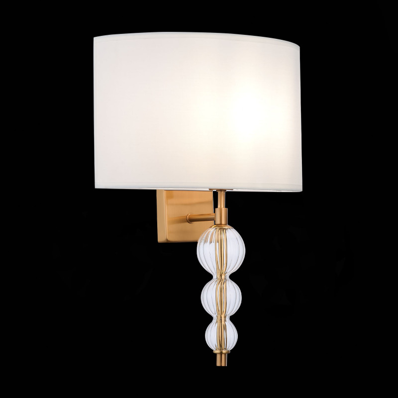 Бра 28 см,  EVOLUCE RAMER SLE105711-01 Латунь, Прозрачный