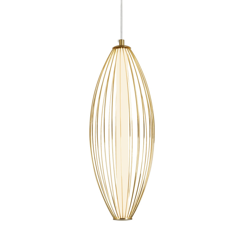 Светильник 18 см, 13W, 3000K, Freya Sabi FR6131PL-L24BS, латунь
