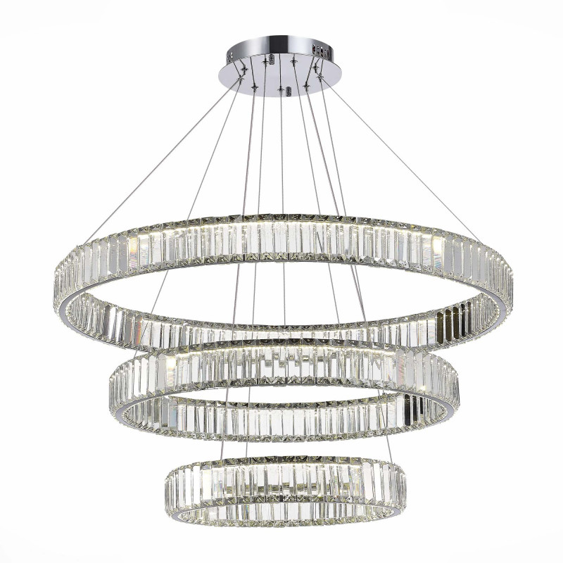 Люстра подвесная 82 см, 122W 4000K ST LUCE TIVOLI SL1622.103.03 Хром