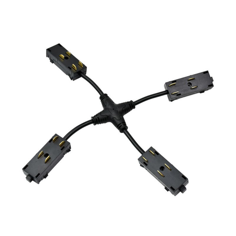 Коннектор Denkirs TR2116-BK черный