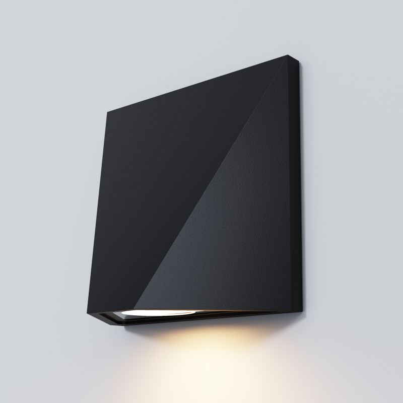 Уличный настенный светодиодный светильник Maytoni Beekman O577WL-L5B черный