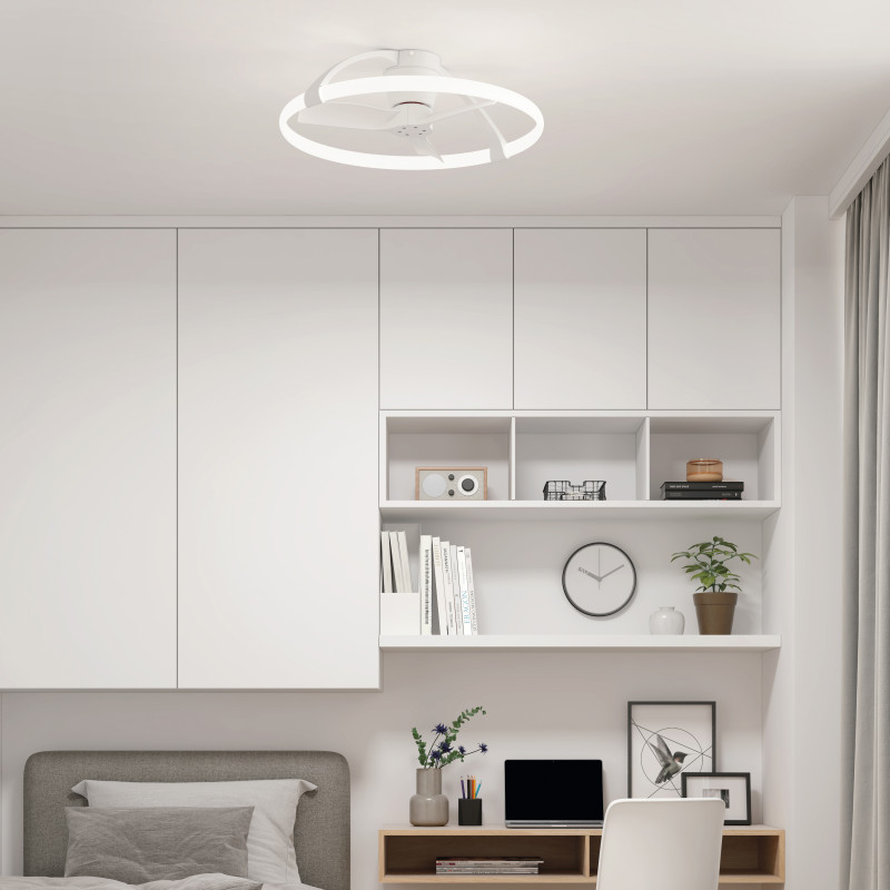Светильник *74,1*21 см, LED *  55W, 3000К-6000К Mantra Nepal 7801, белый