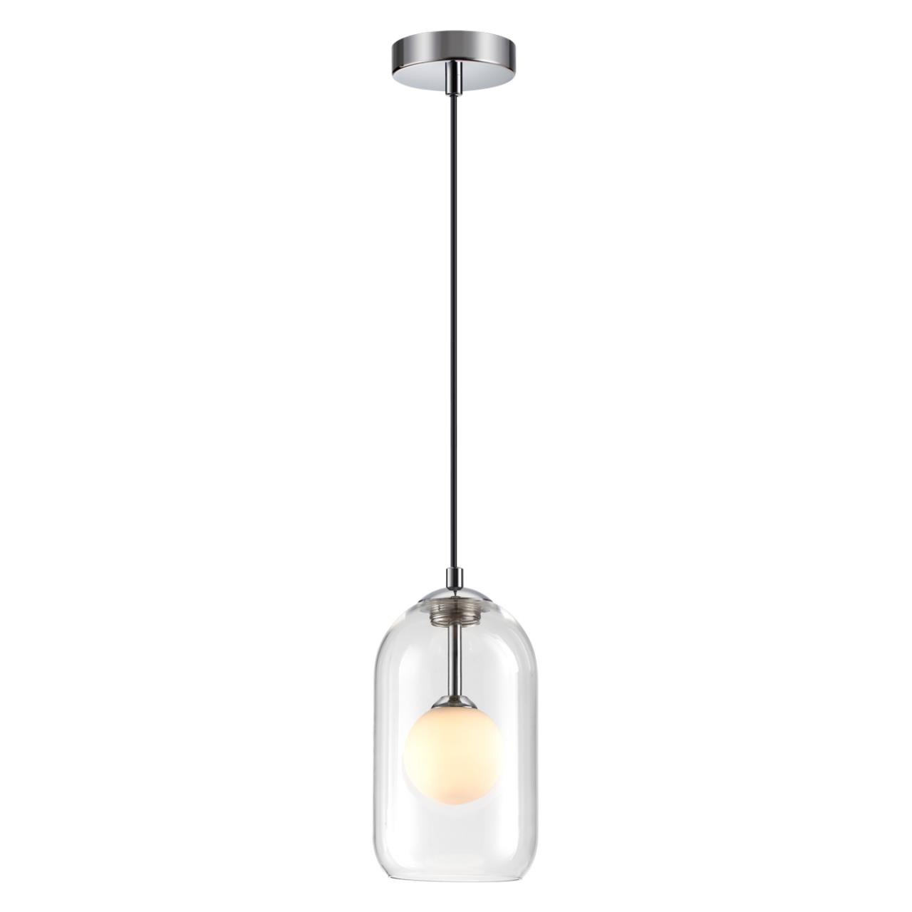 Подвесной светильник Диаметр 13 см Odeon Light Lostar 4953/1 Хром
