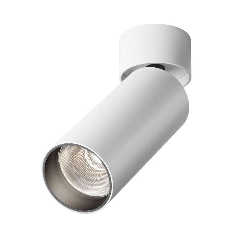Светильник 5 см, 12W, 4000K, Maytoni FOCUS LED C055CL-L12W4K-W-D-W, белый, 50°, Dim, Triac