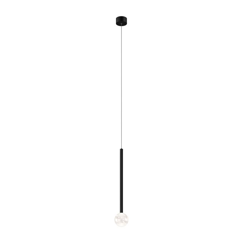 Подвесной светильник 10*10*360 см, LED*3W, 3000K, Maytoni Bubble Dream MOD383PL-L4B3K, черный