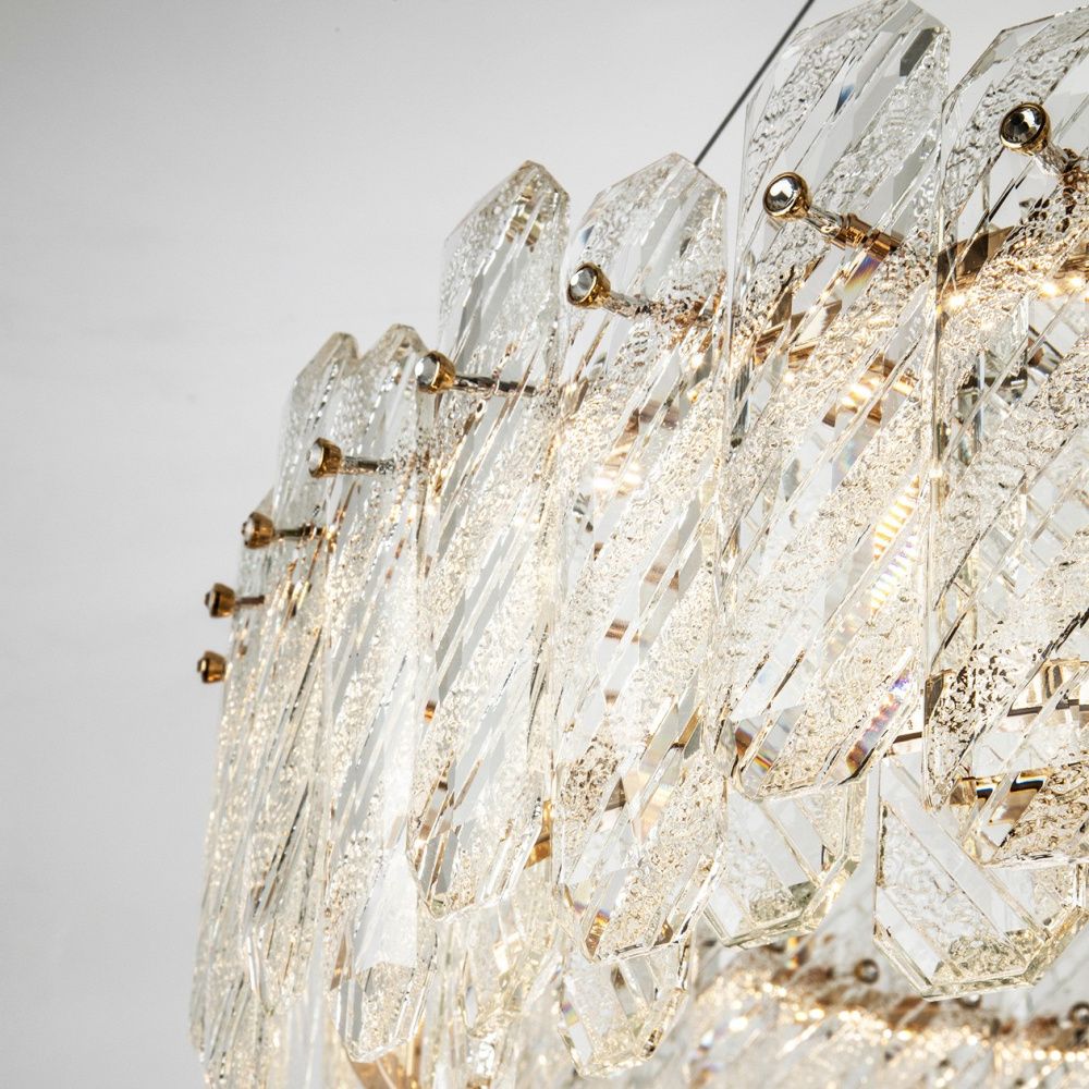 Подвесная люстра 80*80*120 см, LED 88W, 3000 / 6000K, Золото MODELUX ML.350.800 GD