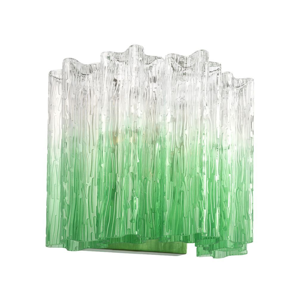 Настенный светильник 25 см, Loft IT Murano 10580W Clear green, бронза