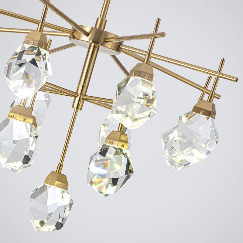 Подвесной светильник 75*75*87 см, LED 35W, 4000K, Латунь MODELUX ML.88972.13 BS