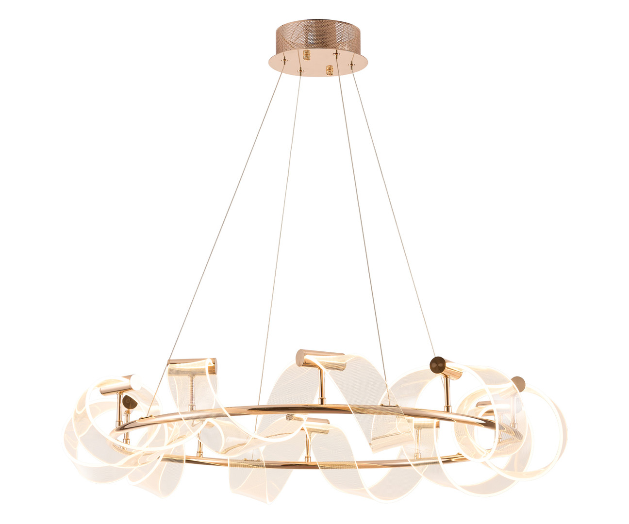 Светильник 90 см, 100W, 3000K, Kink Light 08037-90,37, золото