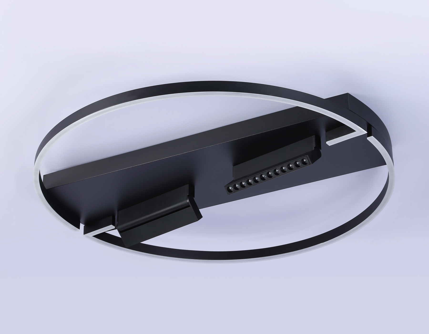 Светильник 80*11 см, LED 106W, 3000К, черный Ambrella Comfort LineTech FL51462