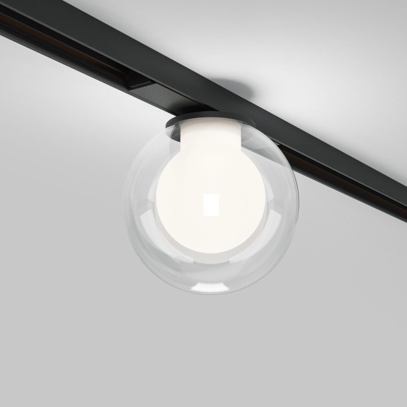 Светильник на шине 8*8*9,1 см, LED, 3000-6000К, Maytoni Technical Bubble TR181-1-4WTW-B черный