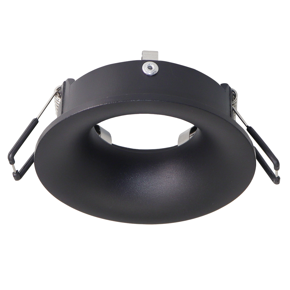 Точечный светильник 9*3,3 см, 1 GU10*35W,  К, Arte Lamp Corno A2863PL-1BK, Черный