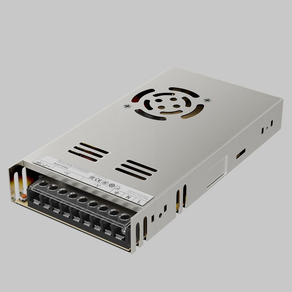 Блок питания PSL002 12V 350W IP 20 811013, 22*12*3 см, Maytoni Led Strip 811013, Серебро