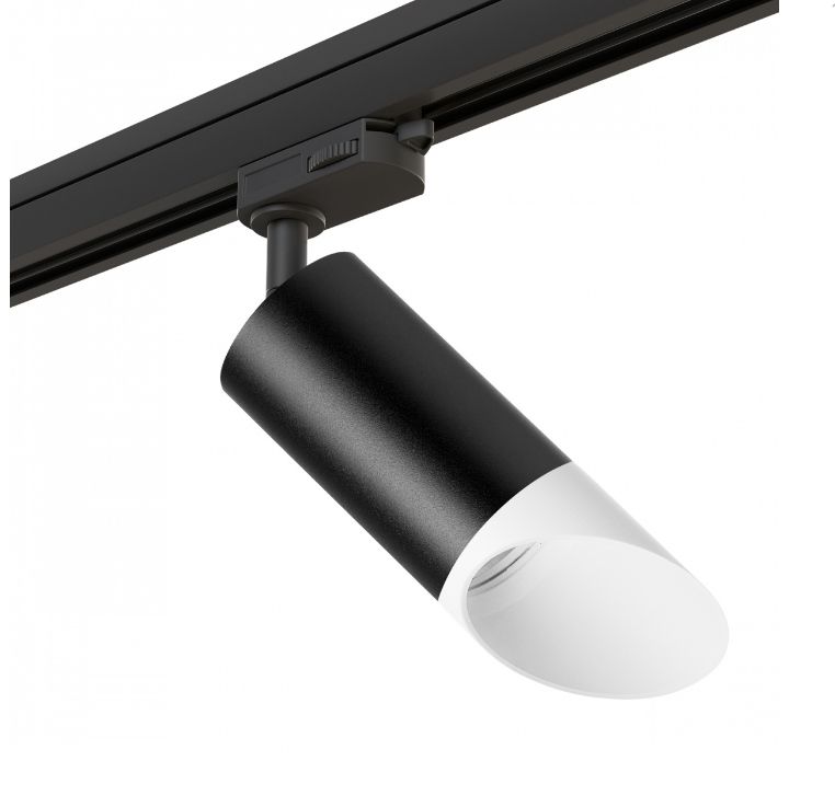 Комплект трёхфазный со светильником Lightstar Rullo R3T43736, черный-белый