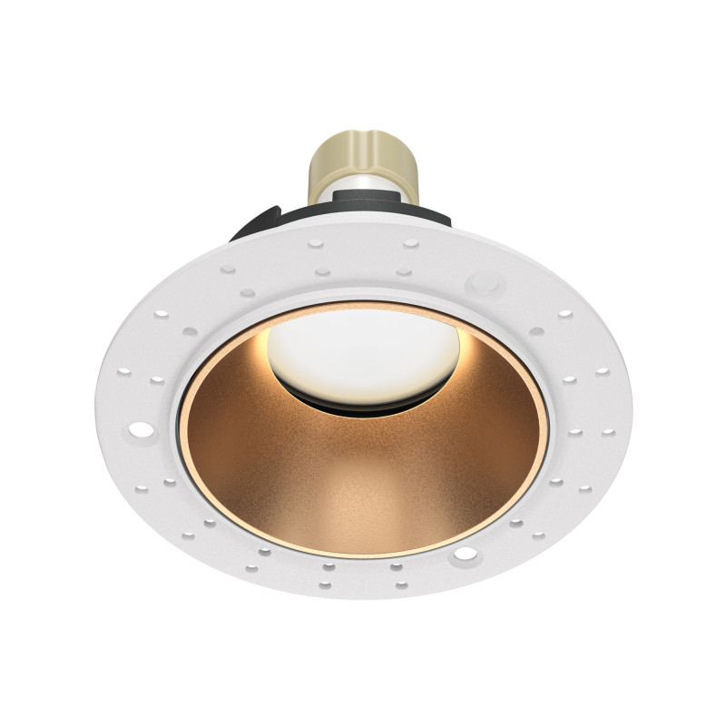 Светильник 10 см, Technical DL051-U-2WMG, белый-золото
