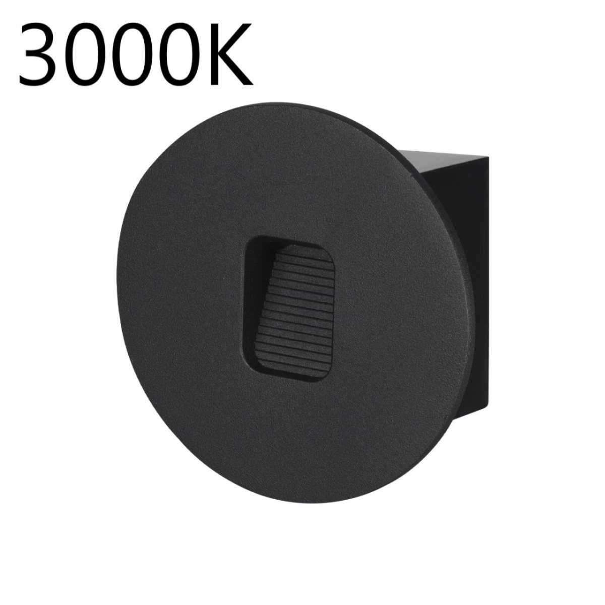 Подсветка для лестниц 10 см, 1W, 3000K, ODEON LIGHT VITTY 6651/1WL3, черный