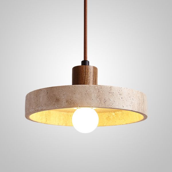 Подвесной светильник PORS Dark brown 21*21*11 см, 1*E27*60W, ImperiumLoft pors01, Коричневый