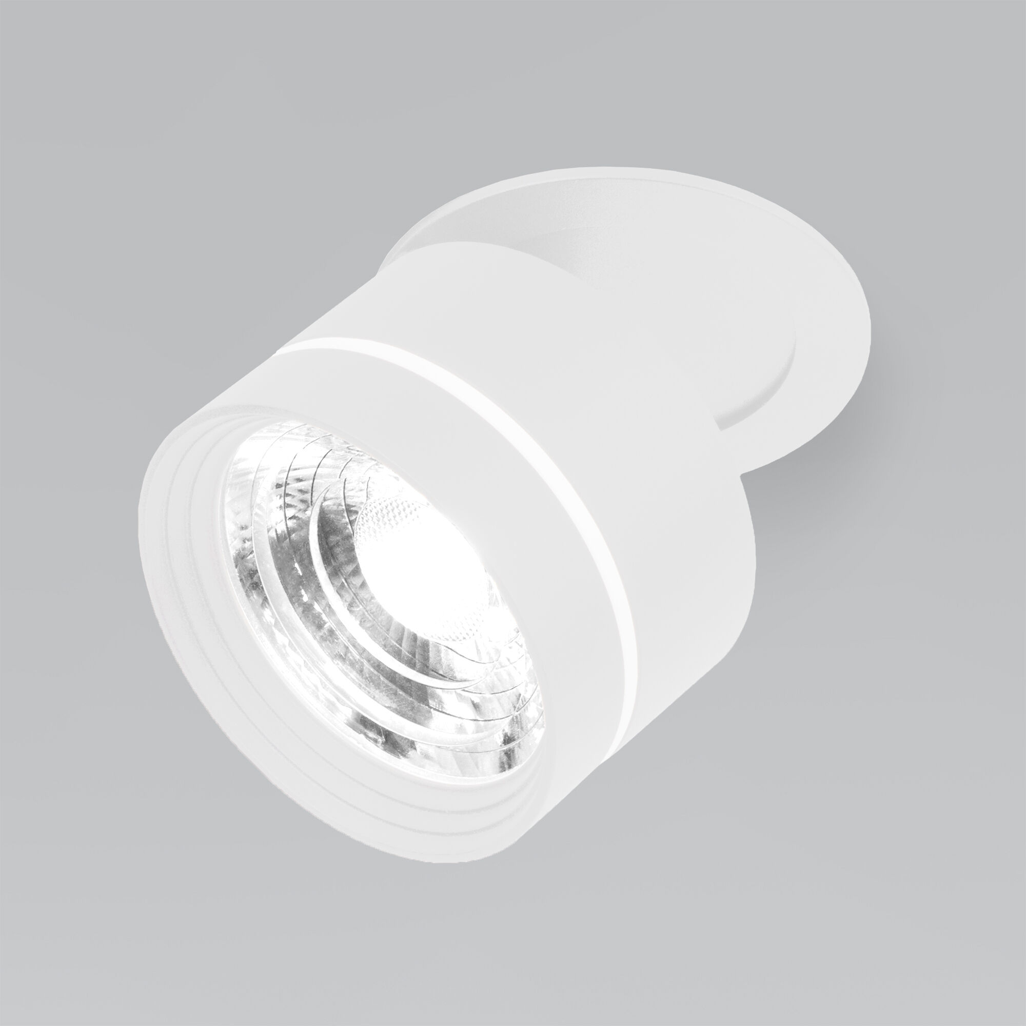 Точечный светильник LED 8W, 4200 К, 8*8*8,4 см, белый, Elektrostandard Stark 25035/LED