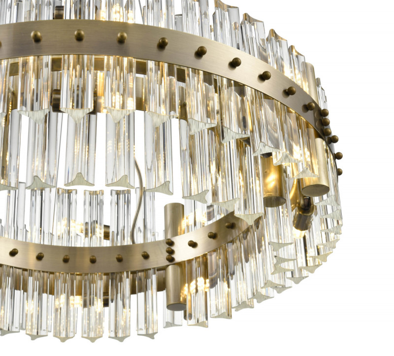 Подвесная люстра  60*100 см, 16*G9 античная бронза Vele Luce Venere VL3034P16