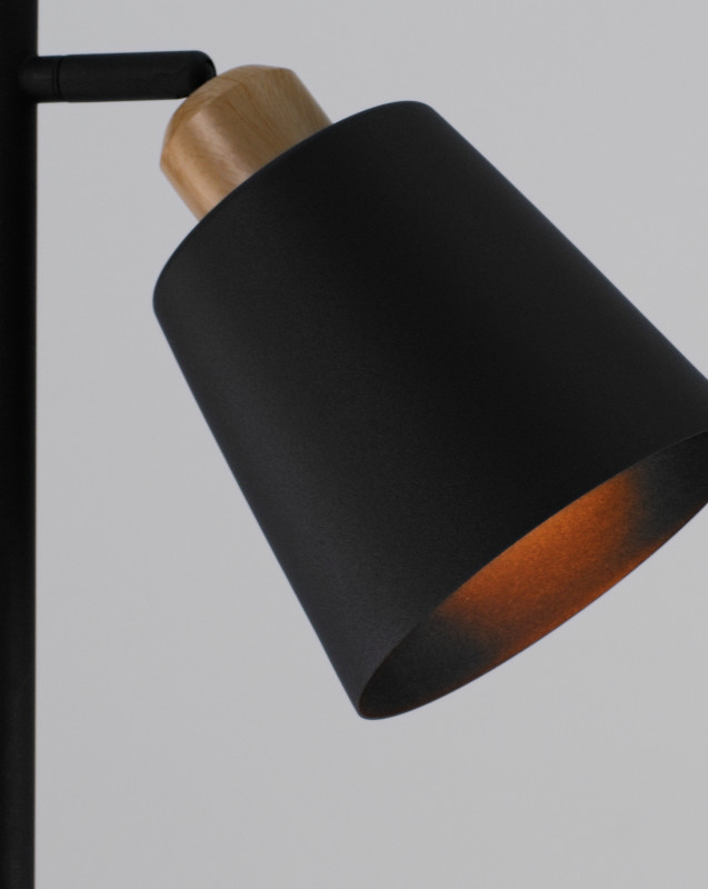 Торшер 45*26*165 см, E27 180 W, Moderli Floor V3051-3F Дерево