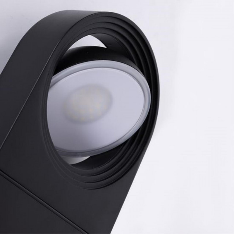 Уличный светильник 16*7*70 см, 1*LED 7W 4000K черный Arte Lamp San francisco A1831PA-1BK