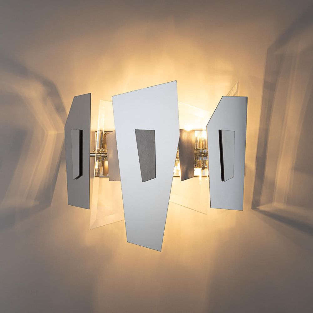 Бра *30*-27 см, 3*G9*28W, Citilux Dart CL231431, Хром