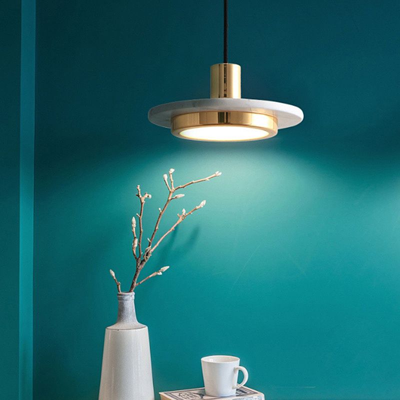 Светильник подвесной *20-180 см, 1*LED*10W, 3000K, Lightera Croix LE129L-20WB, Латунь