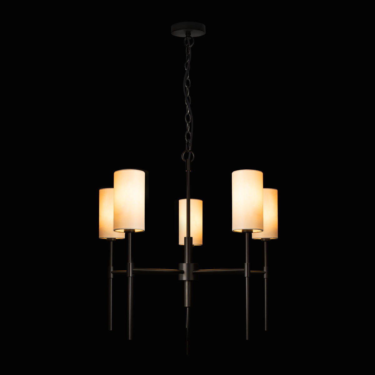 Подвесной светильник 60,5*72/222 см, 5*E14 LOFT IT Comfy 10307 Black черный
