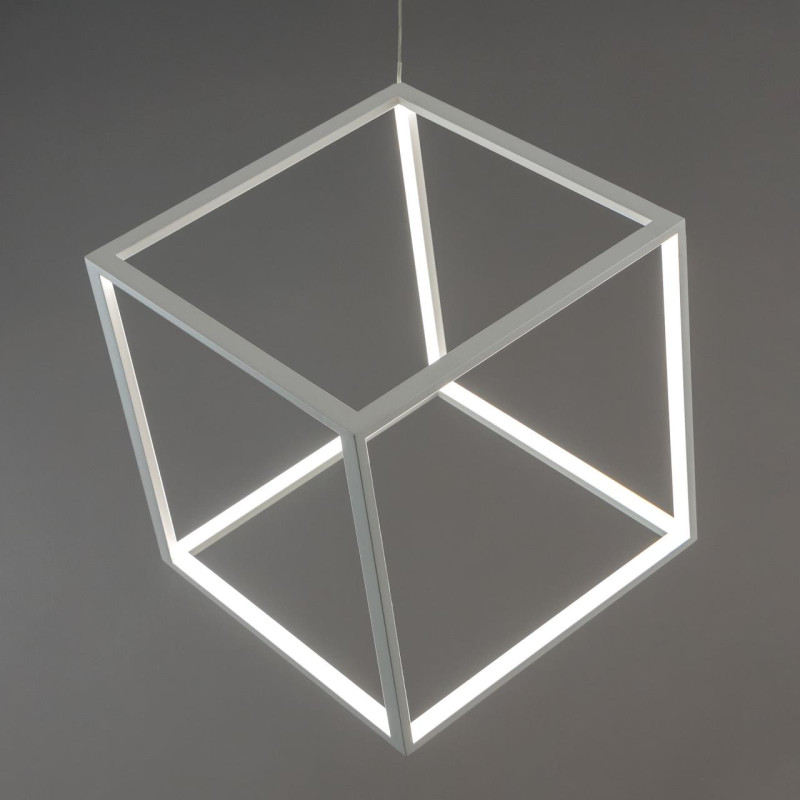 Подвесной LED светильник Citilux Куб CL719300 Белый, 40W*4000K