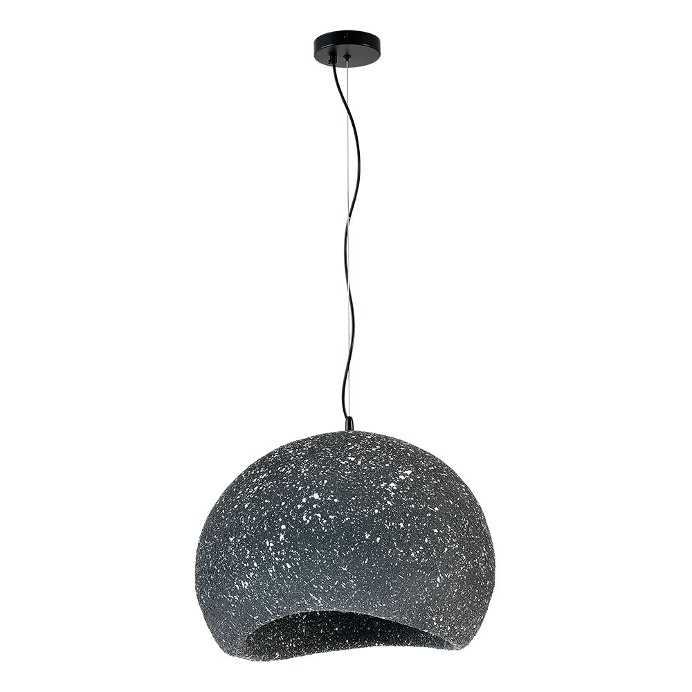 Подвесной светильник 31*40 см, 1*E27, 40W, Divinare Scandy 2444/06 SP-1, Черный