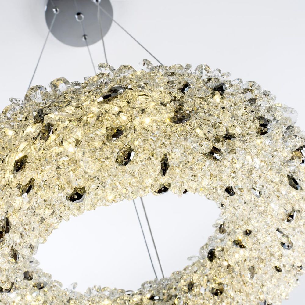 Подвесной светильник 40*30/100 см, LED 100W 2700-4600К MODESTYLE MS.6000.400 CR хром