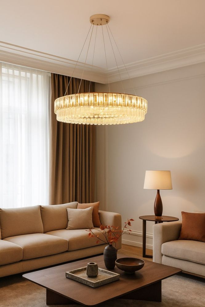 Люстра 80 см, 14*Е14*40W, 30 м2 Modelux  ML.7039.800 GD, Золото