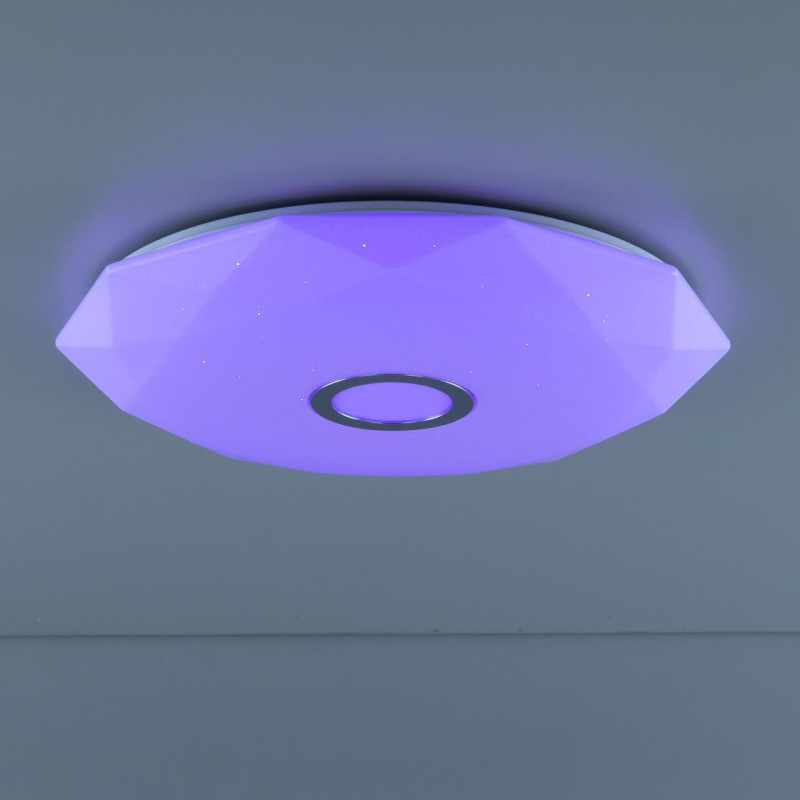 Светильник 50 см, 60W, 3000-5500K Citilux Диамант Смарт CL713A60G, белый