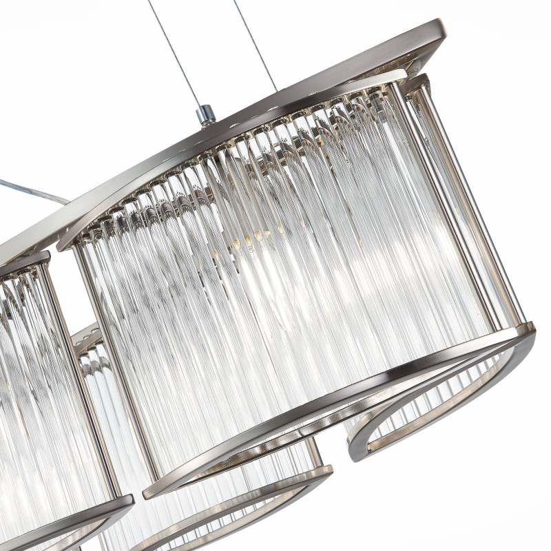 Люстра подвесная 89*33 см, ST LUCE VELLETRI SL1627.103.06 Хром