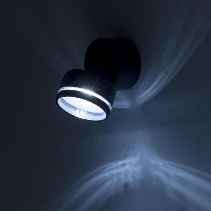 Уличный светодиодный светильник Citilux CLU0008R, LED 6W, 4000K, черный, диаметр 9 см